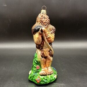 1999 KURT ADLER POLONAISE COWARDLY LION WIZARD‎ OF OZ 6.5" ORNAMENT